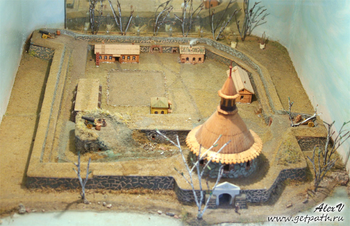 Модель крепости Корела
