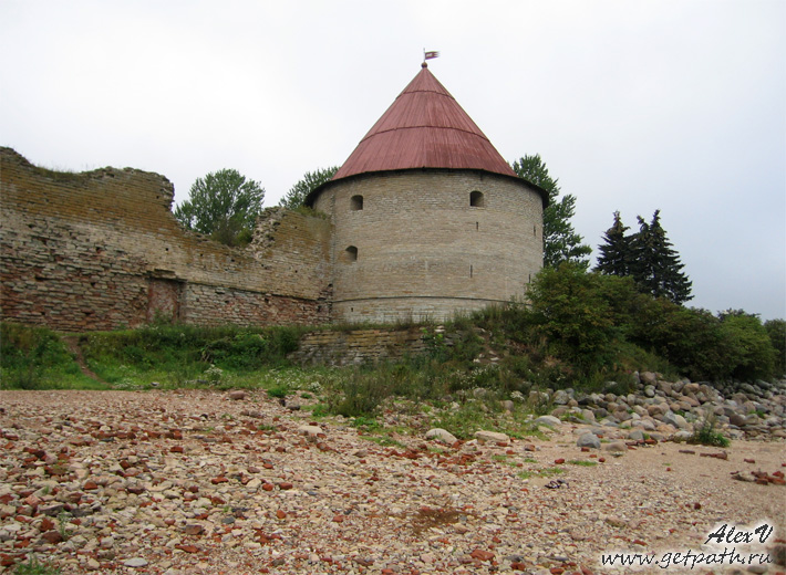 Стены крепости Орешек