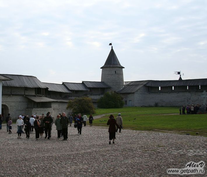 Захабы в Псковской крепости