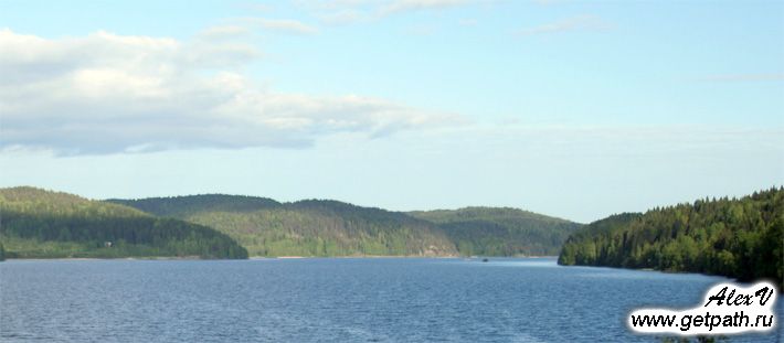 Ладожское озеро по дороге к  Воттовааре
